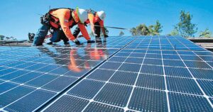 US solar panel manufacturers ask for tariffs on Chinese-made products.