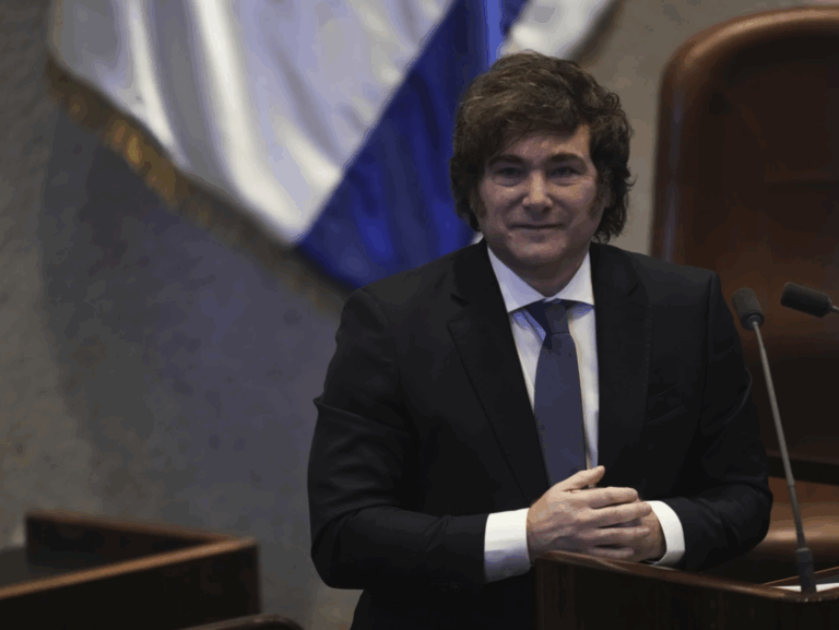 Argentine President Javier Milei receives Israel’s Genesis Prize